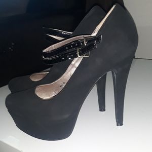 Charlotte Russe Black Heels